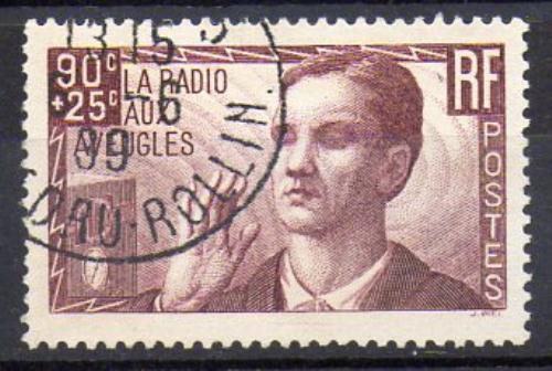 法国 1938年 编号 Yvert 418 (o)
